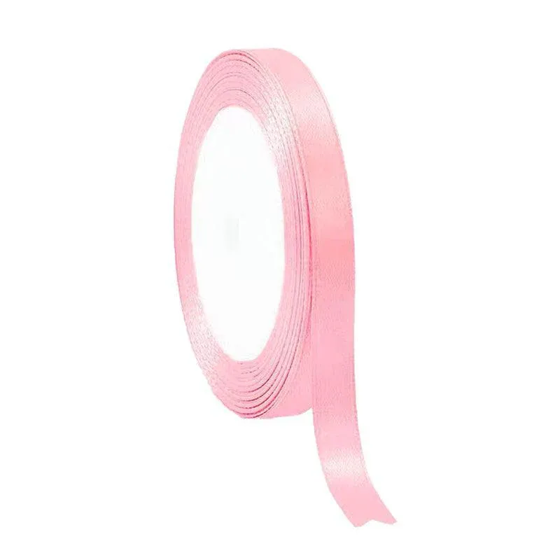 10mm Satin Ribbon 5m - Light Pink