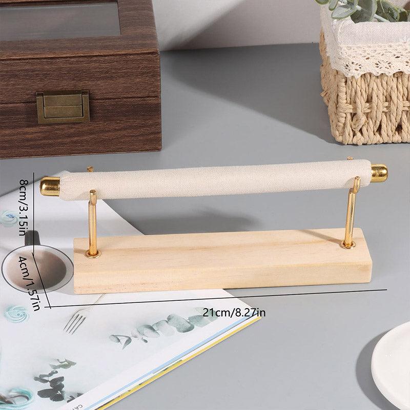 Simple Wooden Jewellery Organizer Rack - Image 3
