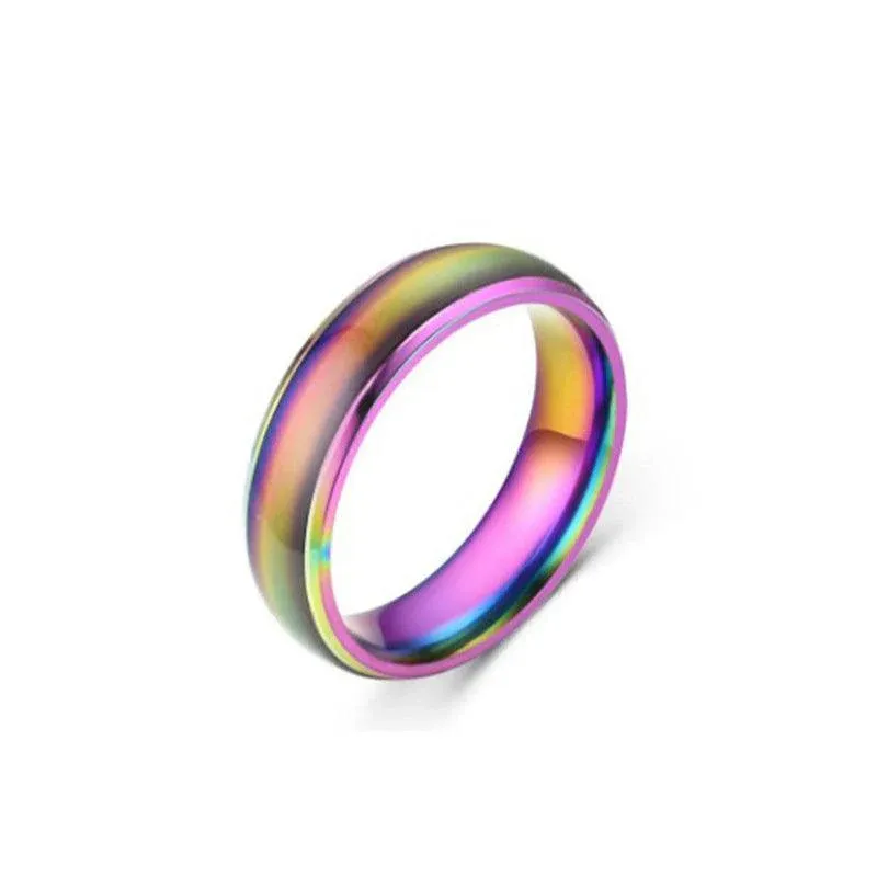 Mood Colour Changing Temperature Ring Colourful