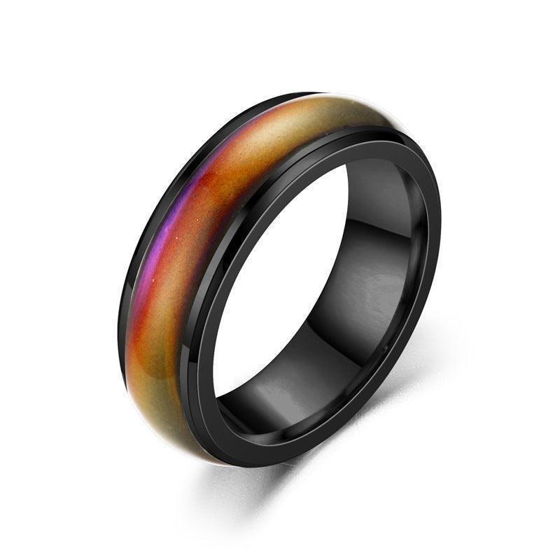 Mood Colour Changing Ring Colourful Size 8 - Image 6