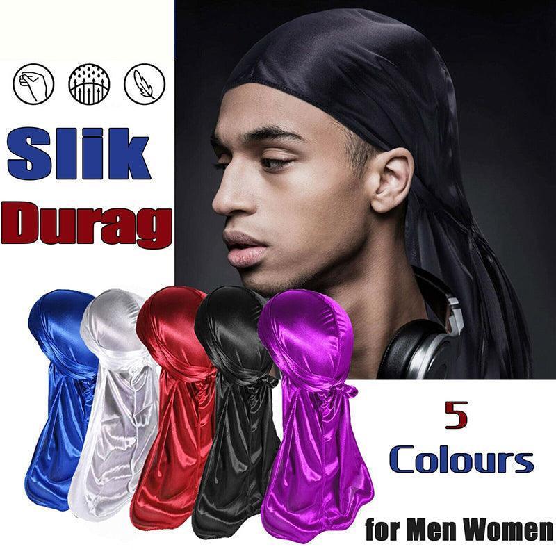 Velvet Durag Silky Hat - Royal Blue