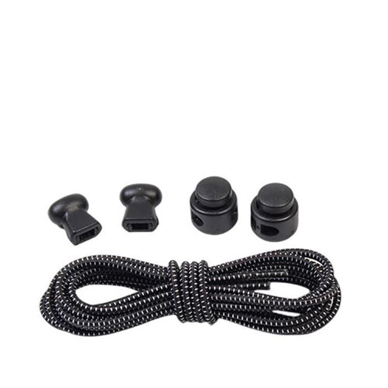 No Tie Elastic Shoelaces - Rose Red - Image 9