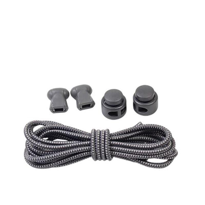 No Tie Elastic Shoelaces - Rose Red - Image 11