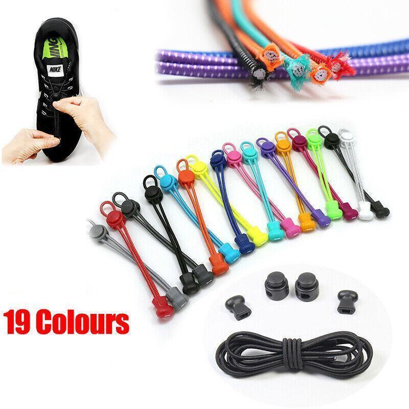 No Tie Elastic Shoelaces - Yellow