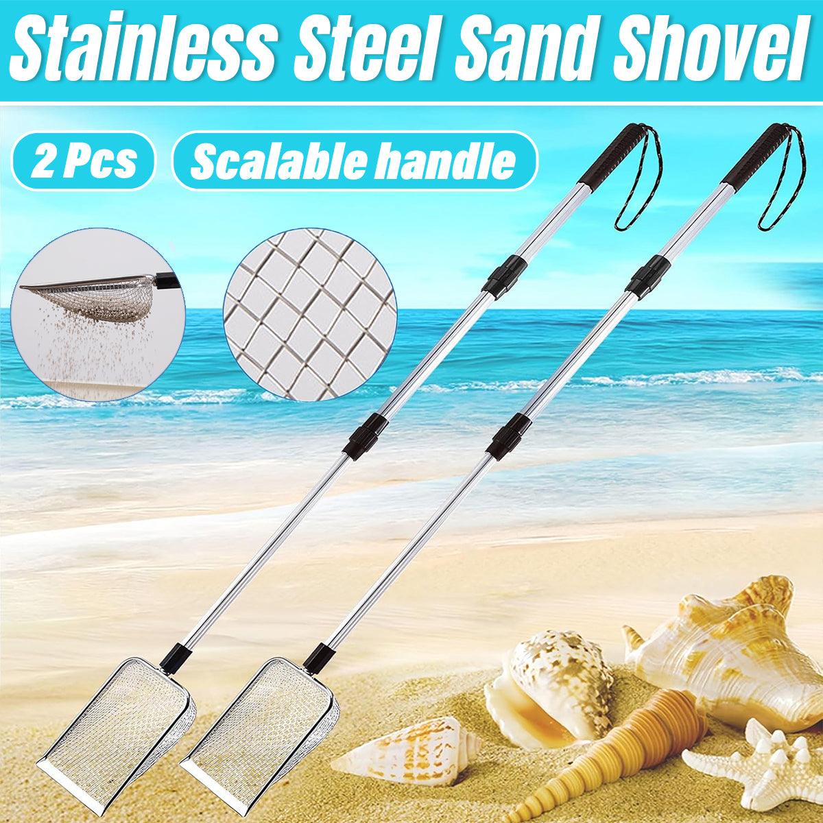 2pcs Long Handle Pet Litter Scoop