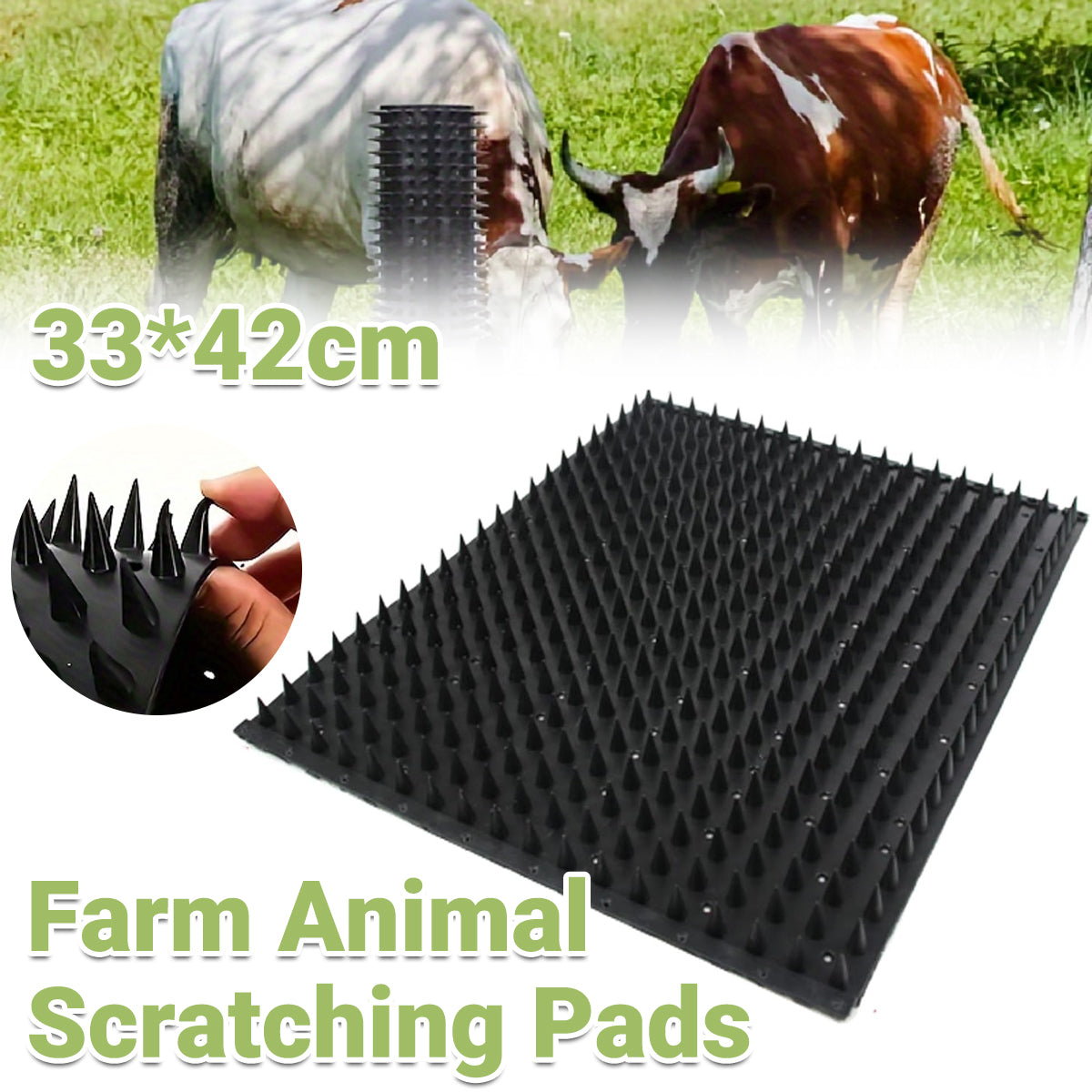 Cattle Body Brush Scratching Pad