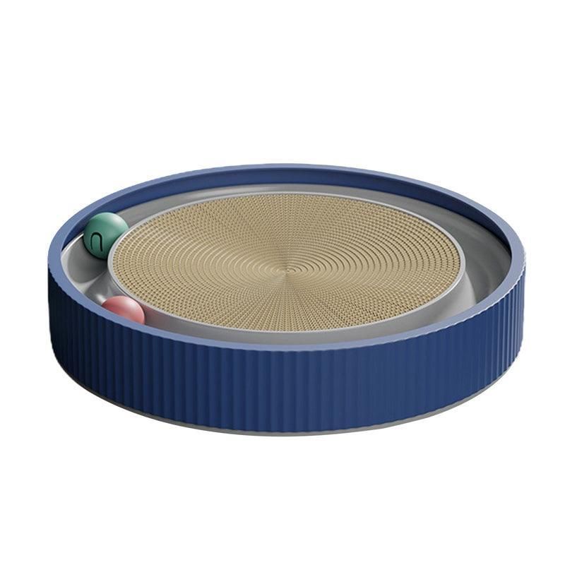 Cat Scratcher Lounge Bed Blue