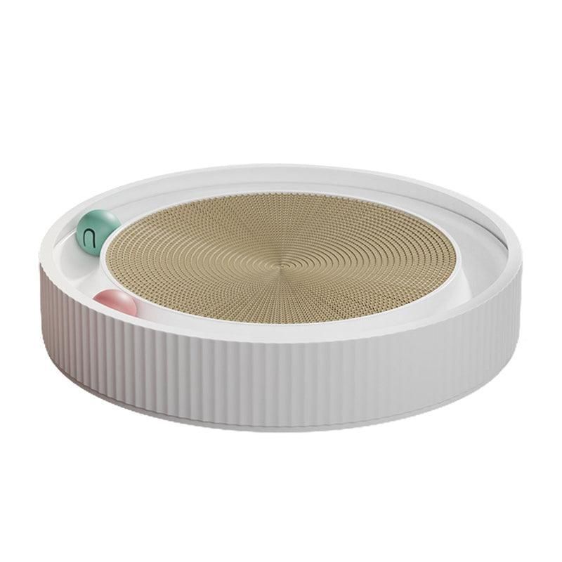 Cat Scratcher Lounge Bed White