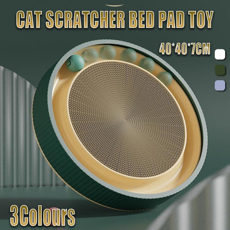 Cat Scratcher Lounge Bed White - Image 2