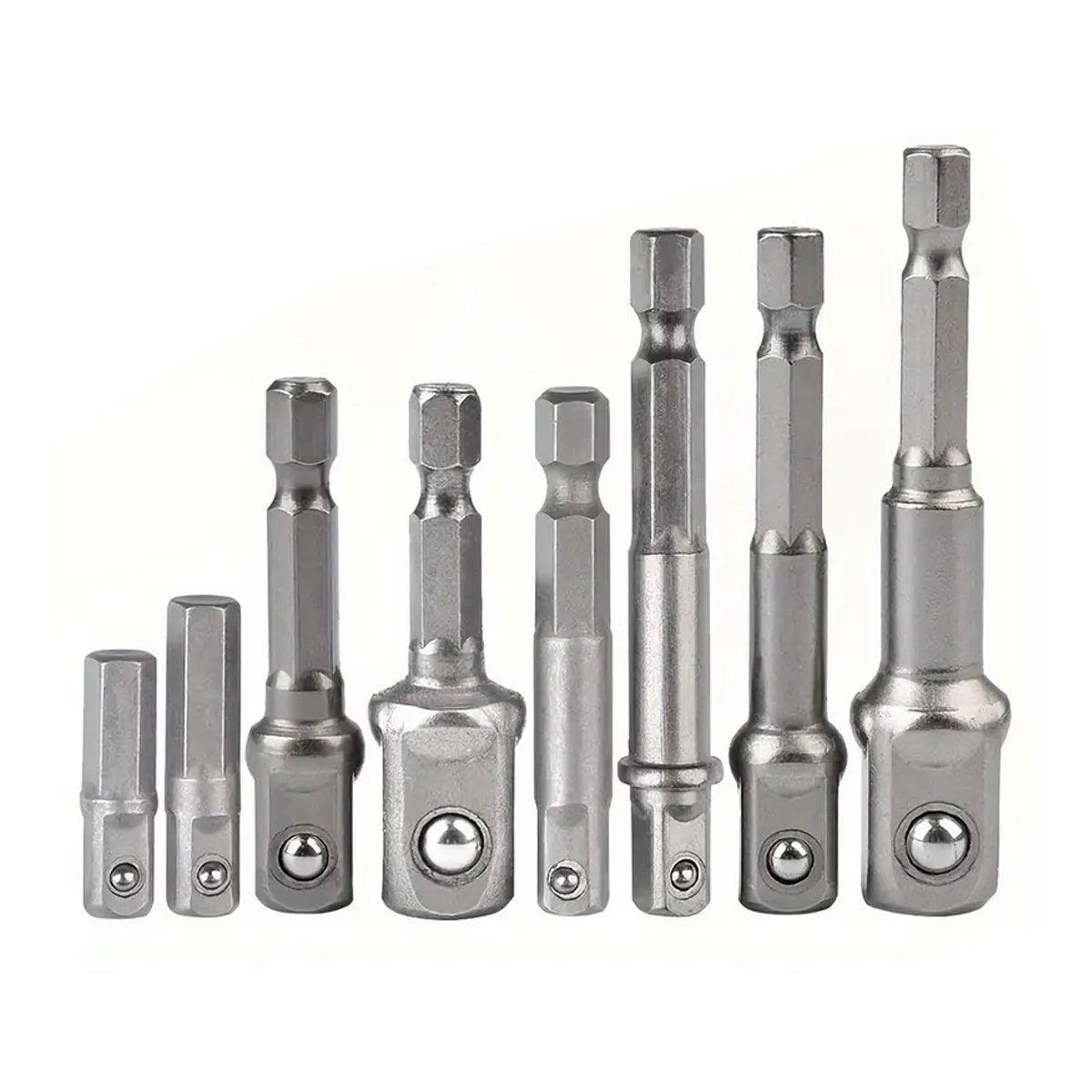 8pcs Hex Shank Socket Adapter Set - Image 2