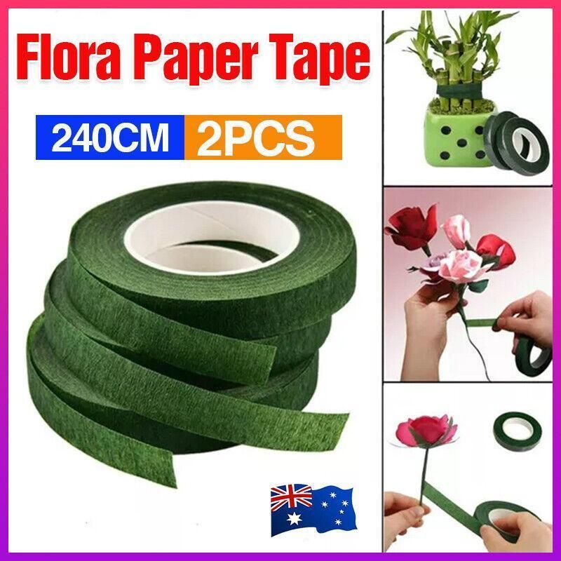 2PCS Green Floral Tape 240cm