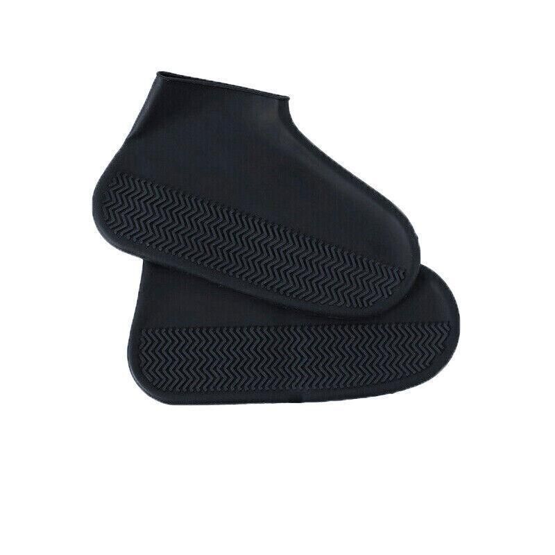 Shoe Cover Waterproof Silicone S Black