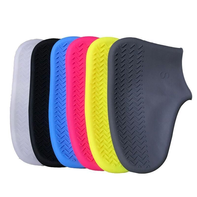 Shoe Cover Waterproof Silicone S Blue - Image 3