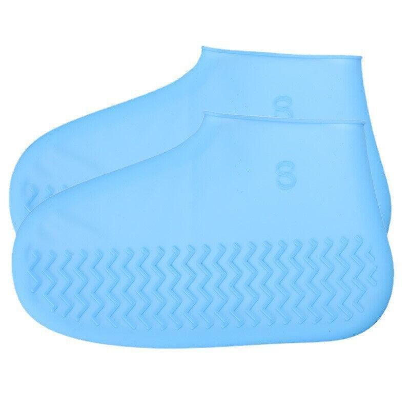 Shoe Cover Waterproof Silicone S Blue - Image 10