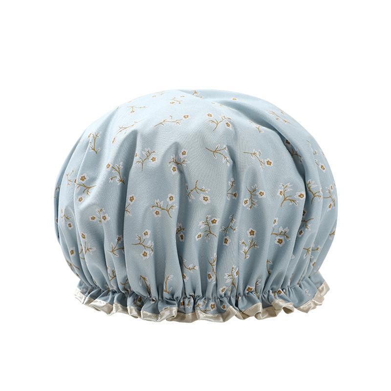 Double Layer Lux Shower Cap Purple - Image 8