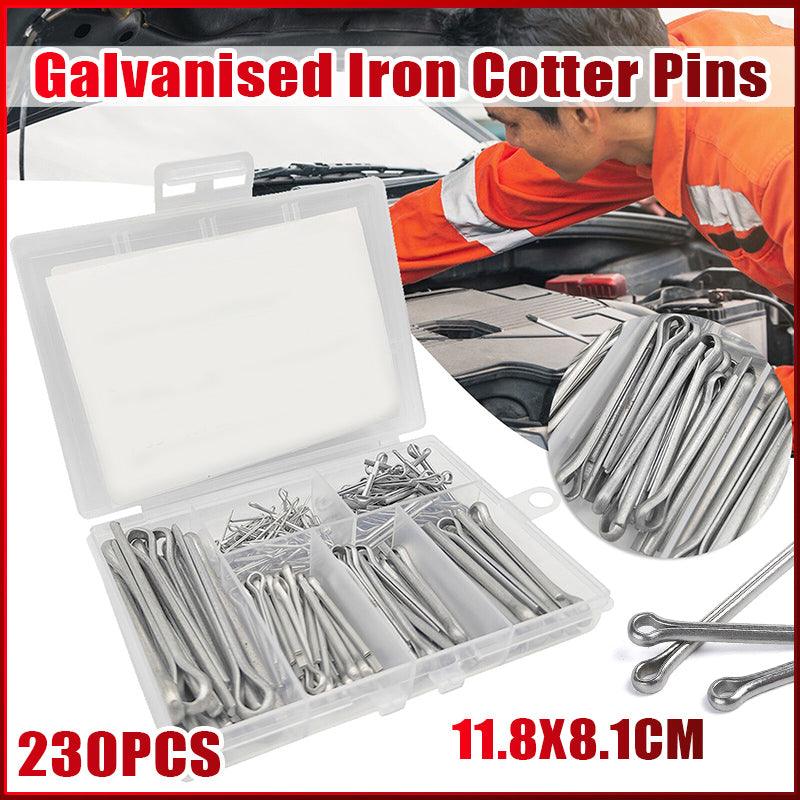 230PCS Cotter Pin Assortment Set