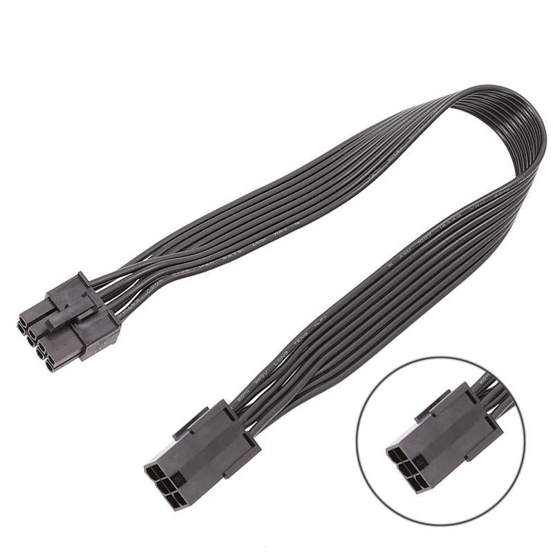 8 PIN Male to 6 PIN Female PCIE Extension Cable - Image 3