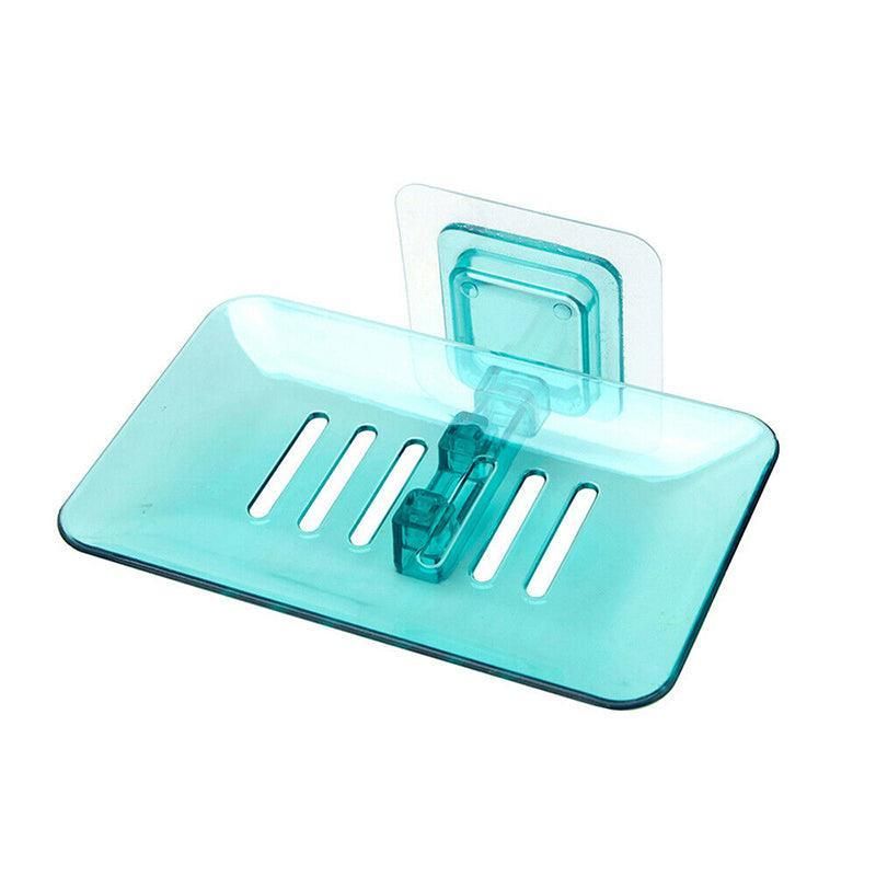 Waterfall Soap Tray Holder Suction Green