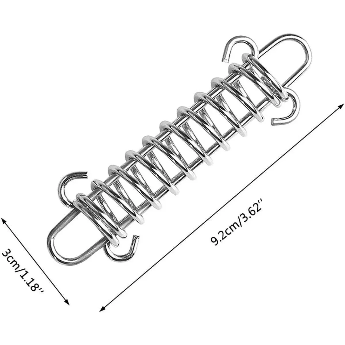 Outdoor Camping Tent Spring Rope Buckle 1pair - Image 4