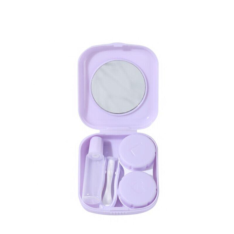 Pocket Plastic Mini Contact Lens Case Kit Yellow - Image 9