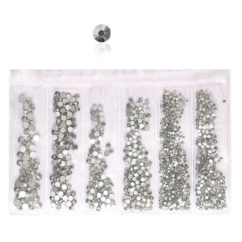 1440Pcs Glitter Rhinestones Crystal Nail Art AB - Image 8