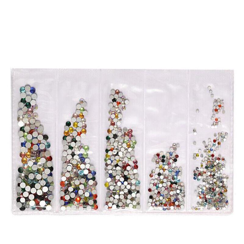1440Pcs Glitter Rhinestones Crystal Nail Art AB - Image 16