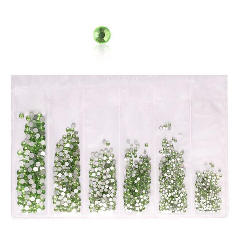 1440Pcs Glitter Rhinestones Crystal Nail Art AB - Image 18