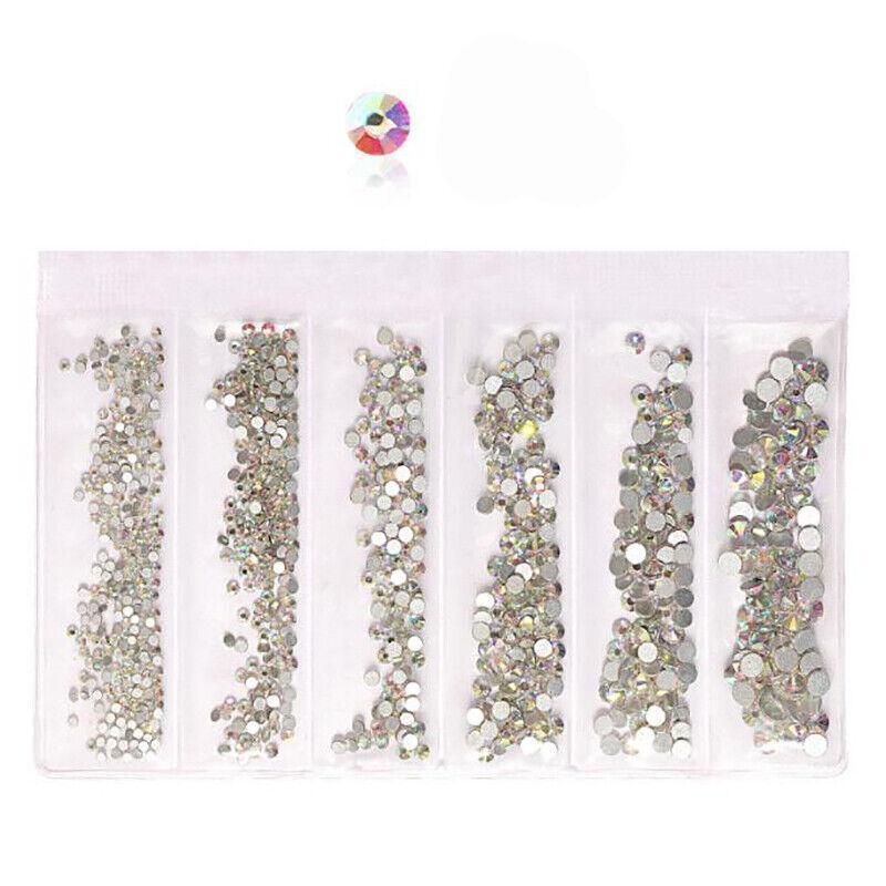 1440Pcs Glitter Rhinestones Crystal Nail Art AB - Image 19