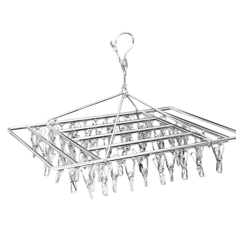 30 Pegs Stainless Steel Clothes Dryer Rack - Image 7