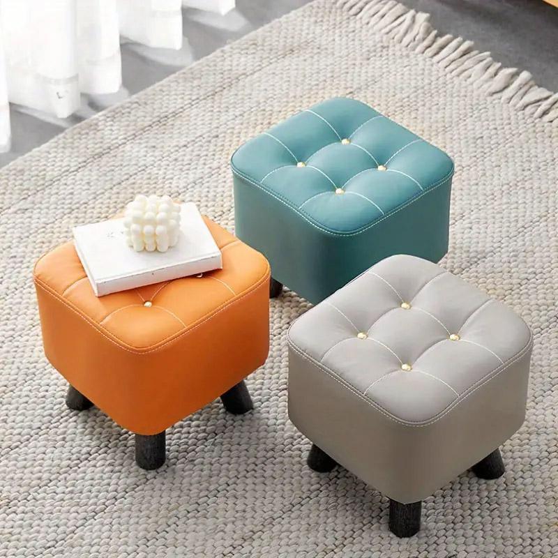 Small Stool Household Orange - Image 4