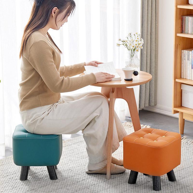 Small Stool Household Orange - Image 5