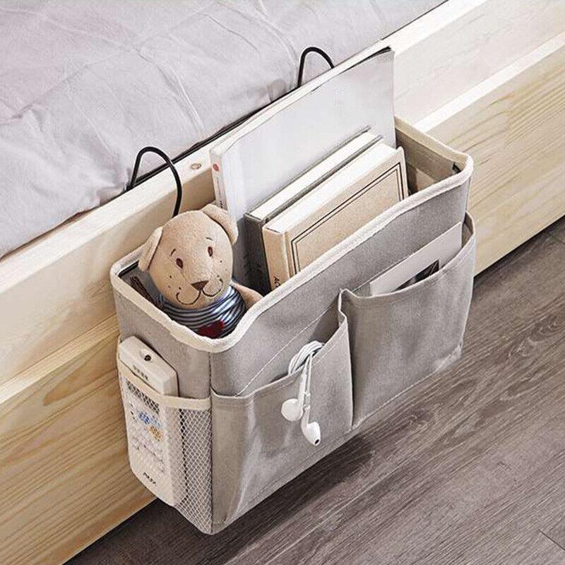 Hanging Bedside Storage Caddy Blue - Image 3
