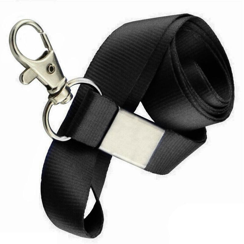 Neck Strap with Clip for ID Badge Beige Grey - Image 6