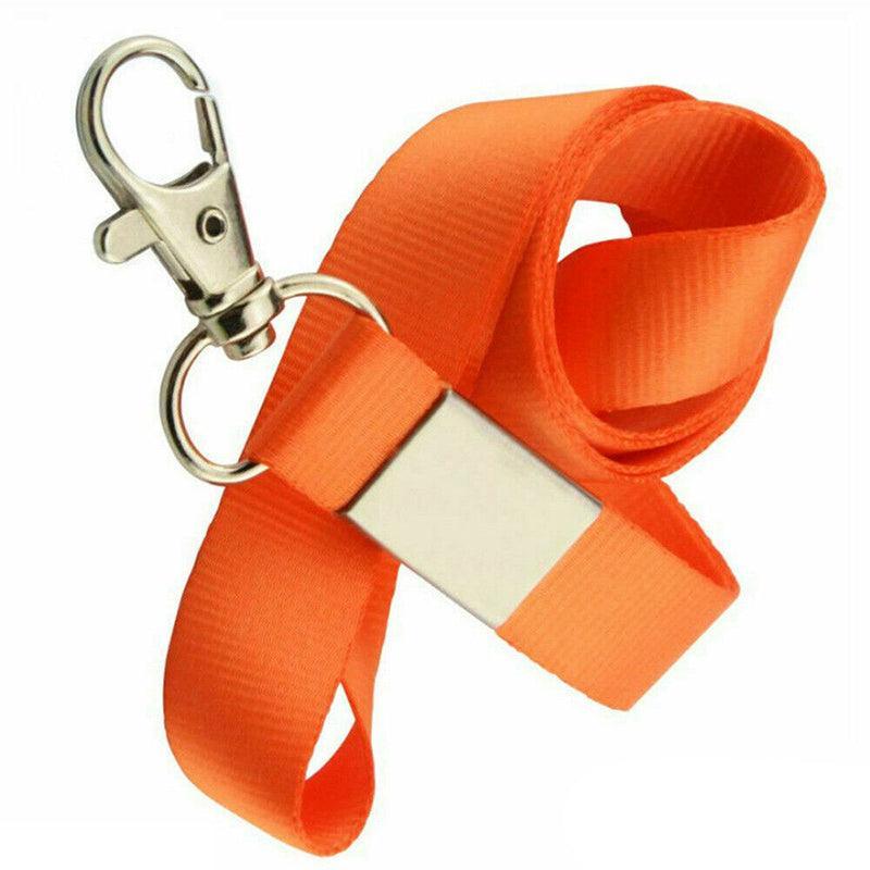 Neck Strap with Clip for ID Badge Coffee - Image 8