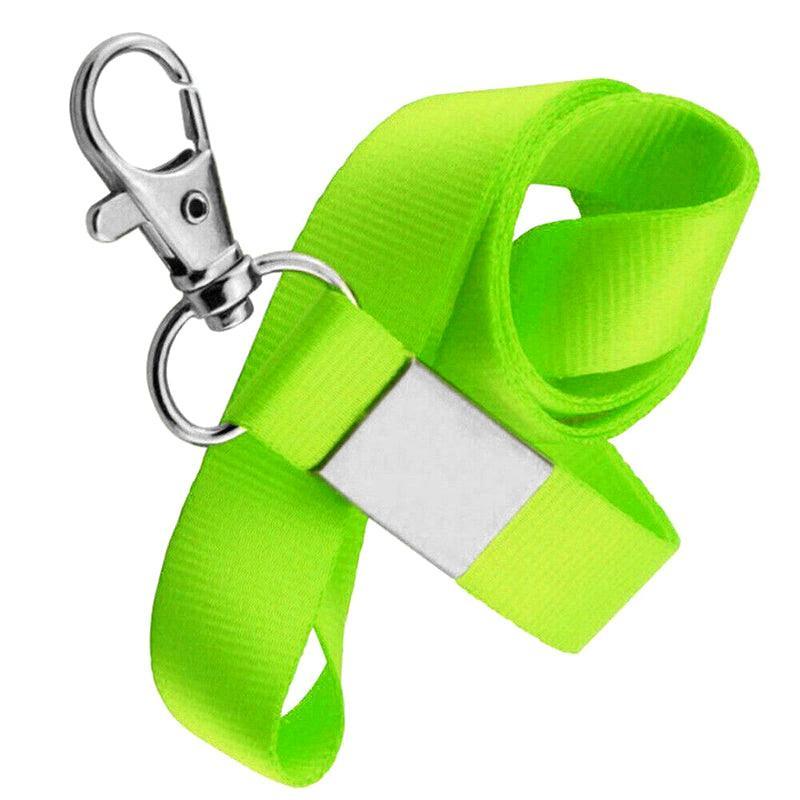 Neck Strap with Clip for ID Badge Grass Green - Image 12