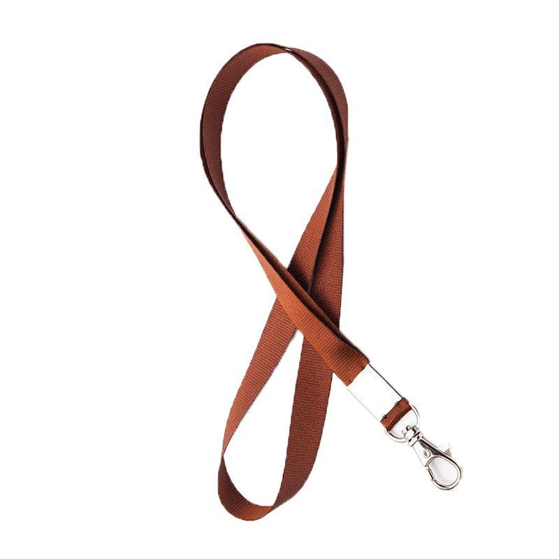 Neck Strap with Clip for ID Badge Rose Red - Image 18