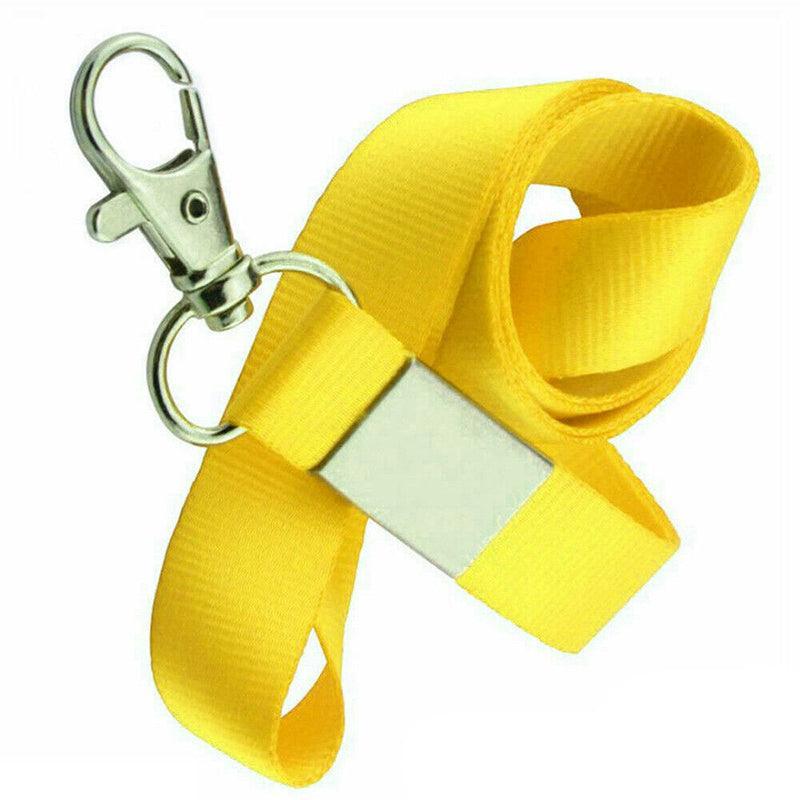 Neck Strap with Clip for ID Badge White - Image 10