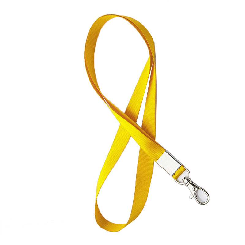 Neck Strap with Clip for ID Badge White - Image 20