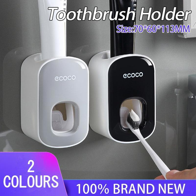 Ecoco Wall Mount Toothpaste Dispenser Grey