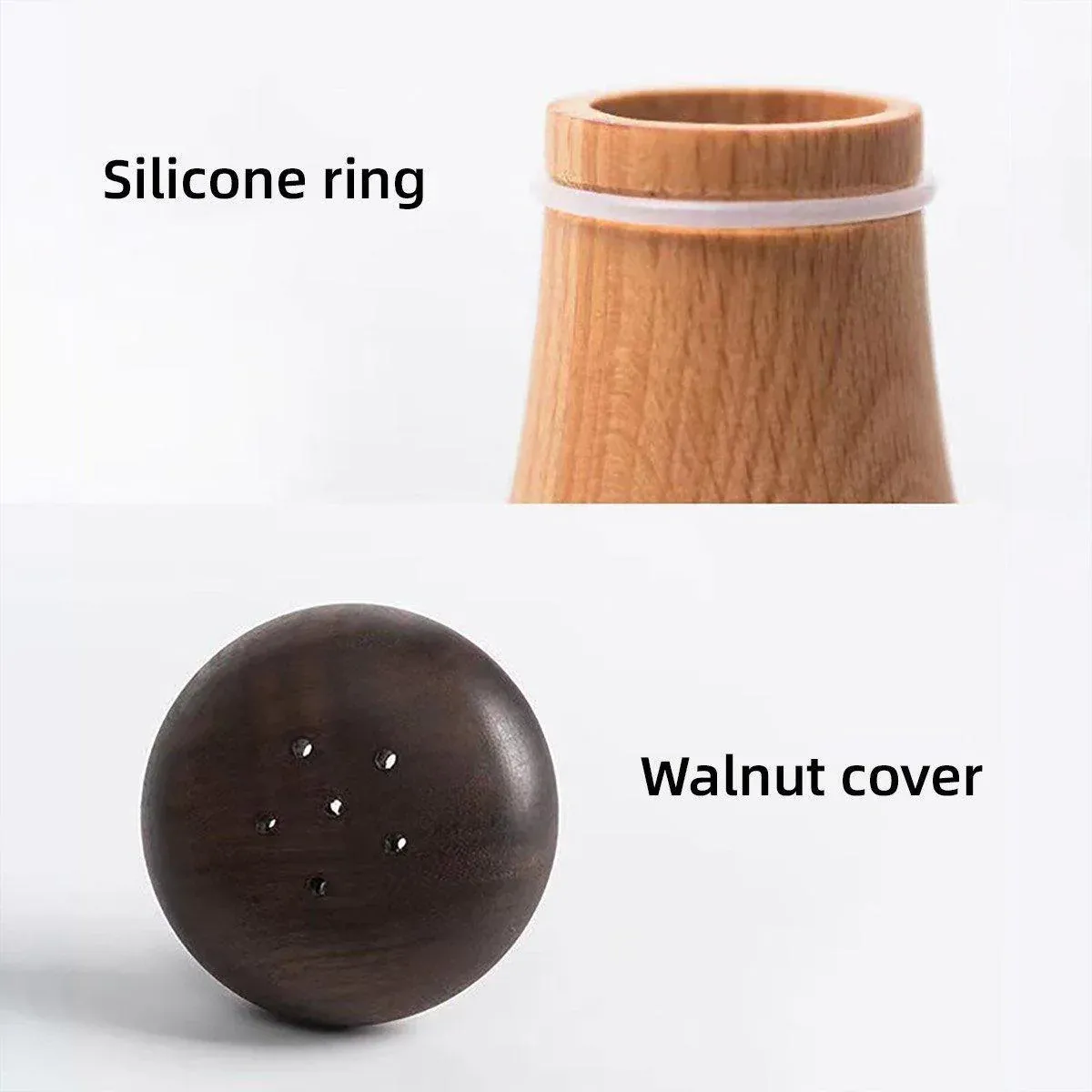 Solid Wood Toothpick Holder Mushroom - Image 4
