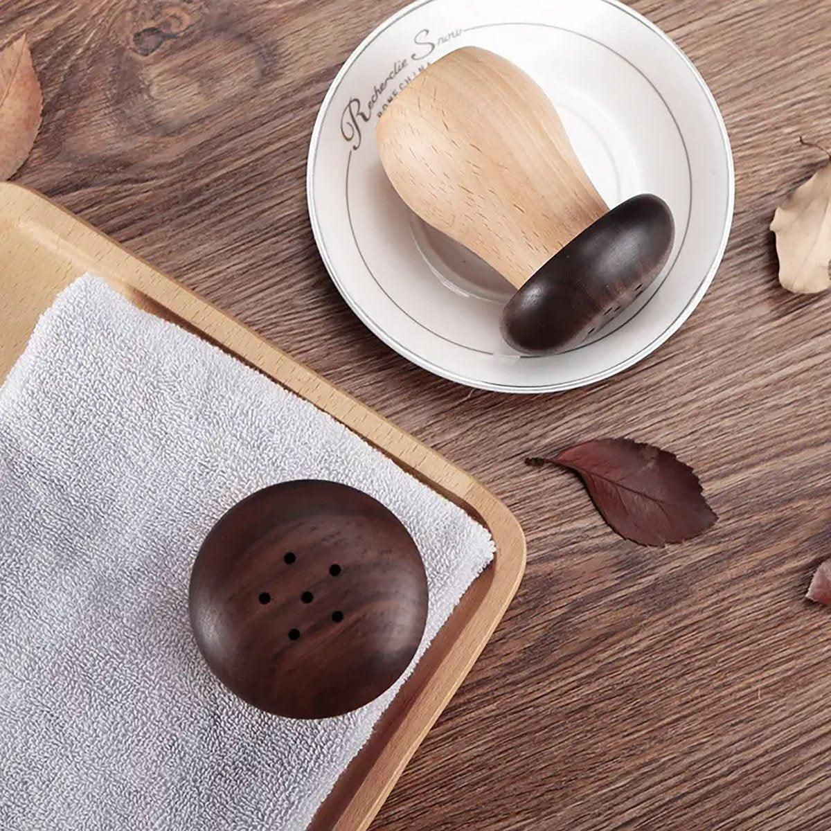 Solid Wood Toothpick Holder Mushroom - Image 10