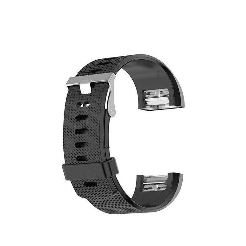Silicone Watch Strap Fitbit Charge - Brown L - Image 14