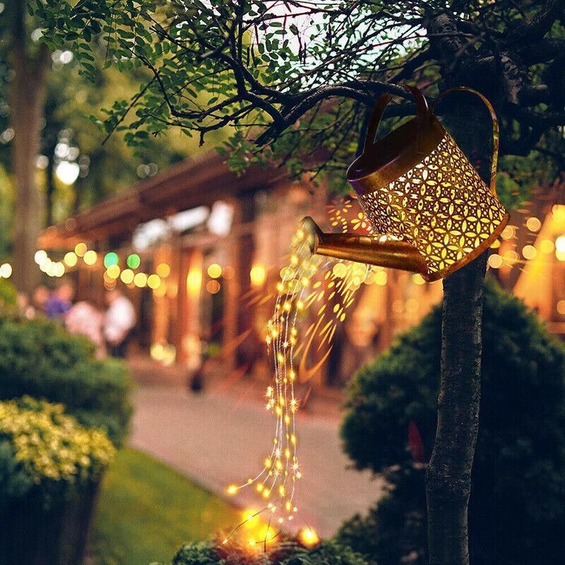 Solar LED Watering Can String Light Style A - Image 5