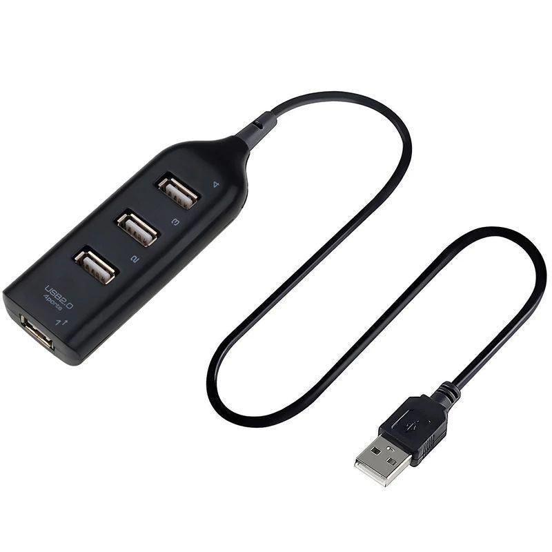 Multi USB Hub 4 Port High Speed Slim White - Image 4