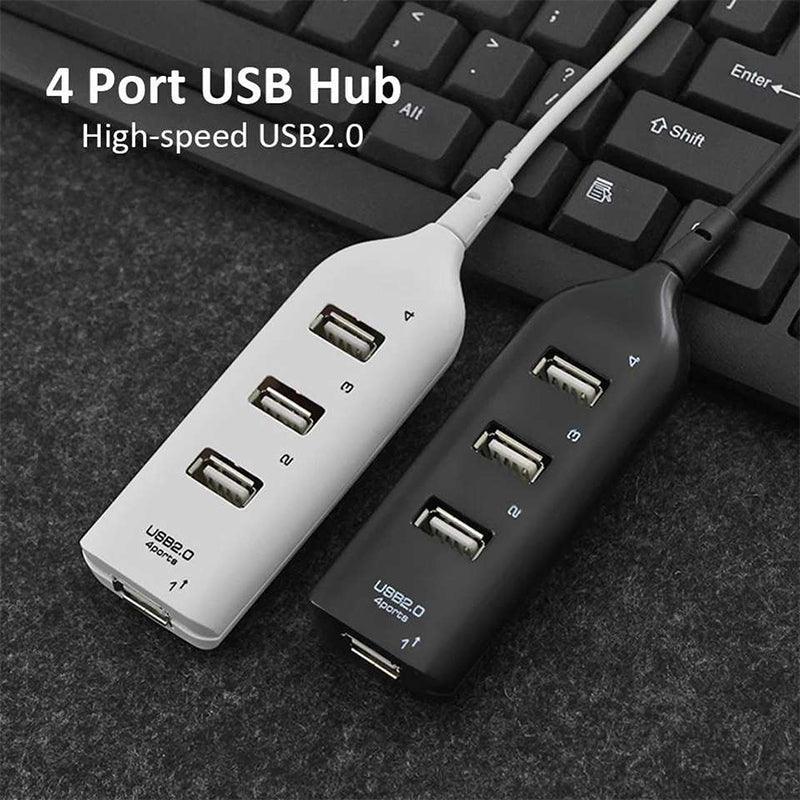 Multi USB Hub 4 Port High Speed Slim White - Image 5