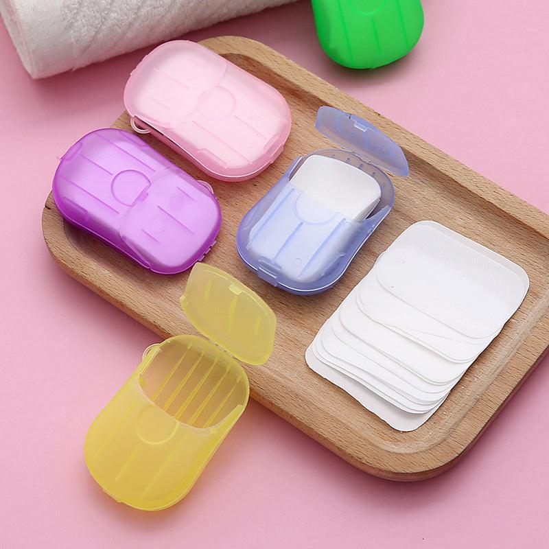 100Pcs Scented Foaming Paper Soap - Image 5