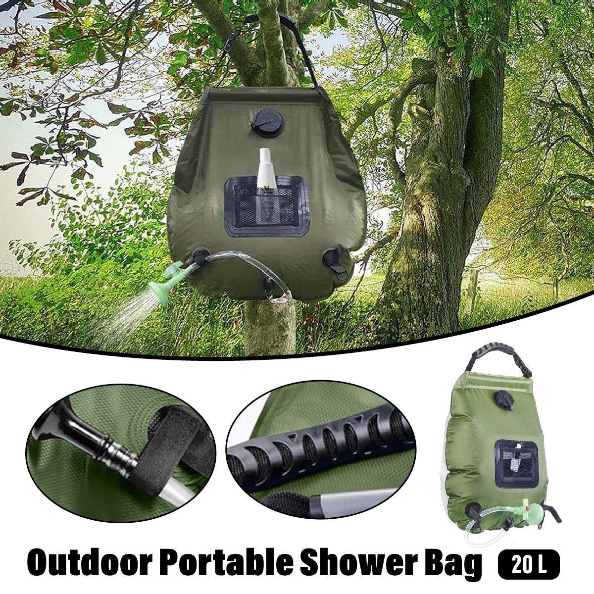 20L Camp Shower Bag Solar Heat