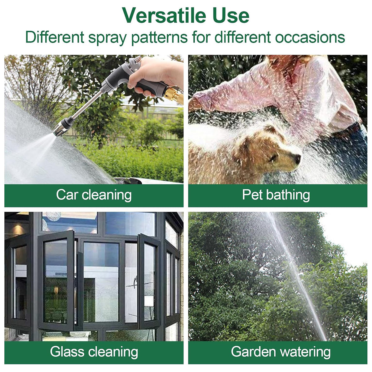 High Pressure Long Pole Water Spray Nozzle Car Wash Set - Image 5