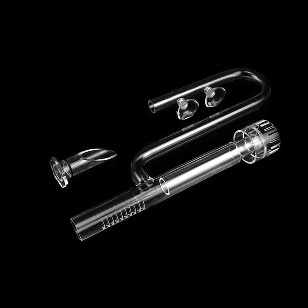 Aquarium Glass Inlet Outlet Pipe 12mm Hemispherical - Image 13
