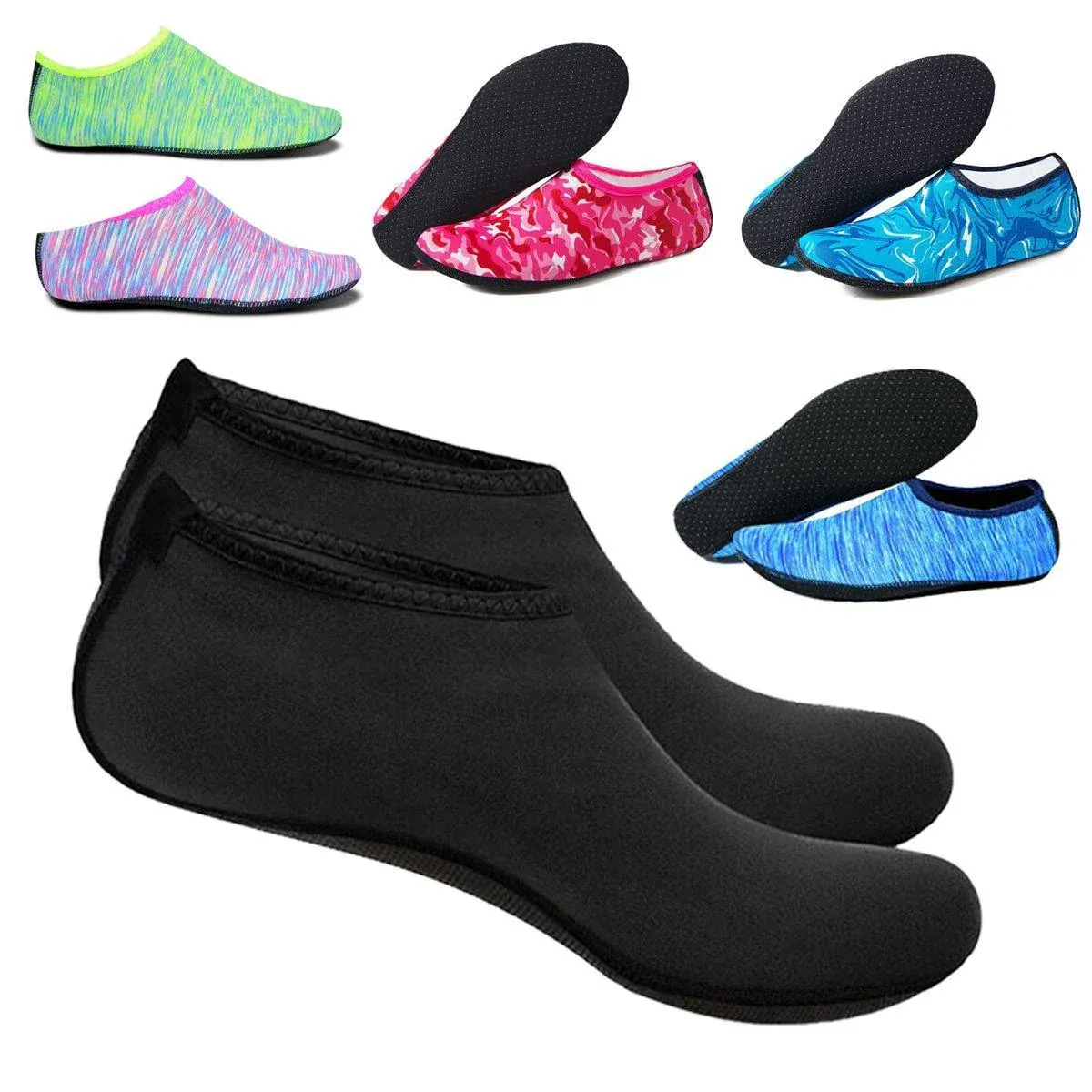 Unisex Water Shoes Blue S - Image 3